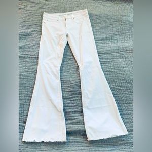 Articles of Society White Flare Jeans